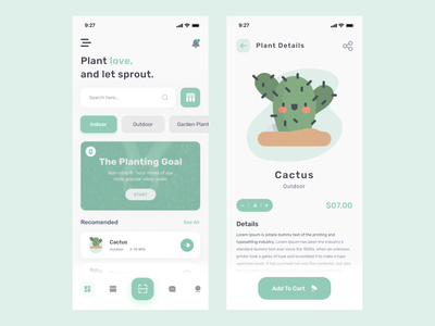 植物 UI 应用程序。(Plant Ui App.)