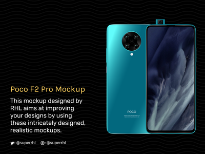 Poco F2 Pro 样机(Poco F2 Pro Mockup)