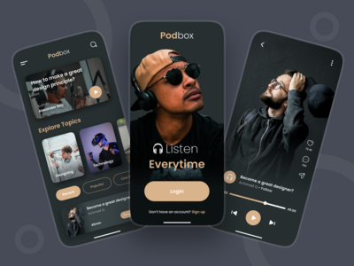 播客应用(Podcast App)