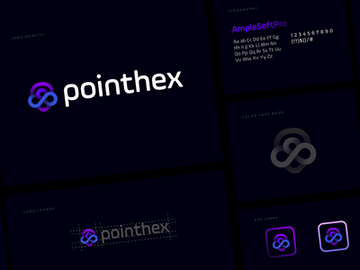pointhex标志设计||现代标志(pointhex logo design || modern logo)