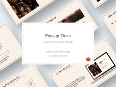 弹出式甲板 - 终极演示模板(Pop-up Deck - Ultimate Presentation Template)