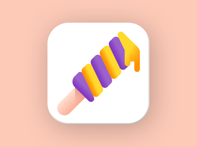 冰棒标志(Popsicle Logo)