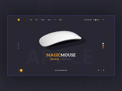 Apple Magic Mouse 登陆页面(Apple Magic Mouse Landing Page)