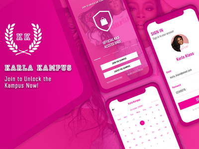 Karla Kampus 应用程序设计(Karla Kampus App Design)