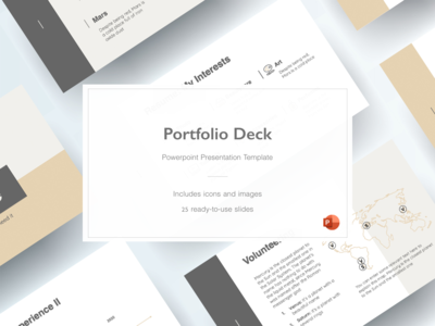投资组合 - 终极演示模板(Portfolio Deck - Ultimate Presentation Template)