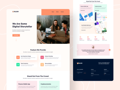 投资组合登陆页面(Portfolio Landing Page)