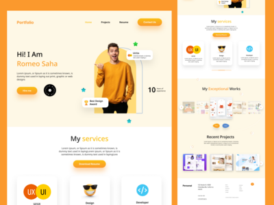 投资组合网站(Portfolio Website)