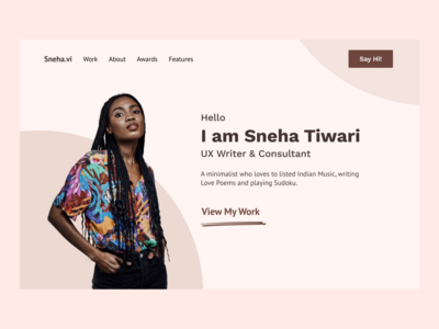 创意组合网站(Creative Portfolio Website)