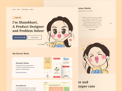 投资组合网站模板(Portfolio Website Template)