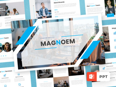 Magnoem - 商业PowerPoint模板(Magnoem - Business Powerpoint Templates)