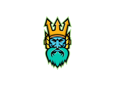 塞波冬 希腊神吉祥物(Poseidon Greek God Mascot)