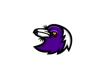 澳大利亚喜鹊头吉祥物(Australian Magpie Head Mascot)