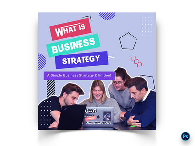 商业社交媒体帖子模板(Business Social Media Post Template)