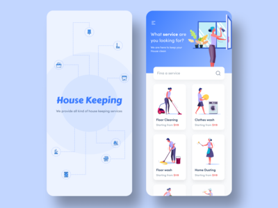 按需女佣预订应用程序(On Demand Maid Booking App)