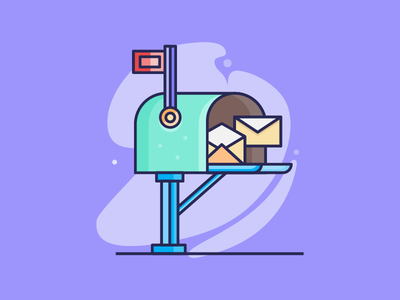 邮箱插图(Mail-box illustration)