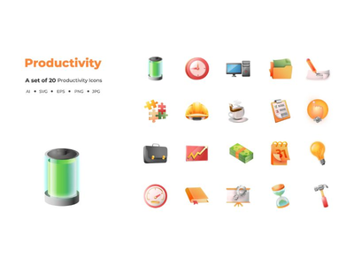 生产力图标(Productivity Icon)