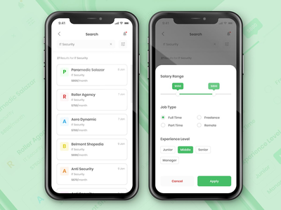 产品和过滤器页面应用程序概念(Product and Filter Page App Concept)
