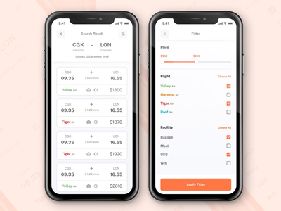产品和过滤器页面应用程序概念(Product and Filter Page App Concept)