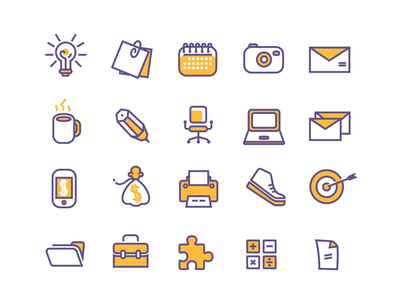 生产力图标(Productivity Icons)
