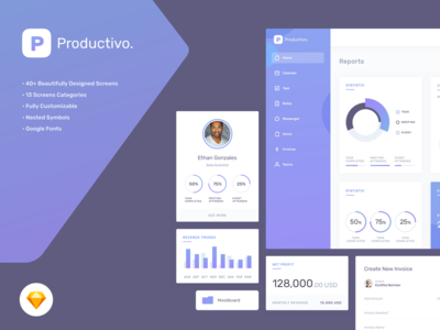 Productivo 网络仪表板(Productivo Web Dashboard)