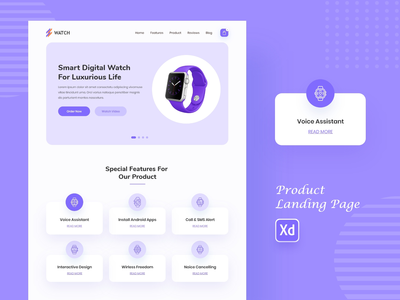 产品登陆页面 V2(Product Landing Page V2)