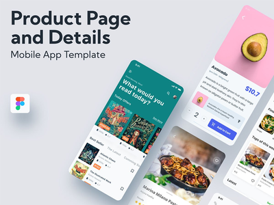 产品页面和详细信息 - 移动应用模板(Product Page and Details - Mobile App Template)