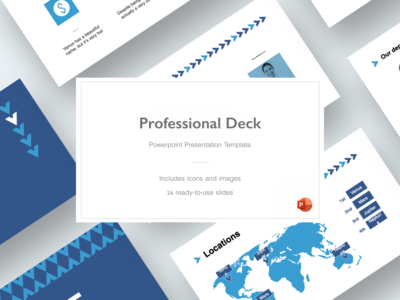 专业甲板 - 终极演示模板(Professional Deck - Ultimate Presentation Template)