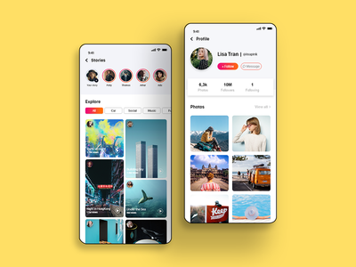 社交应用概念🤳(Social App Concept 🤳)