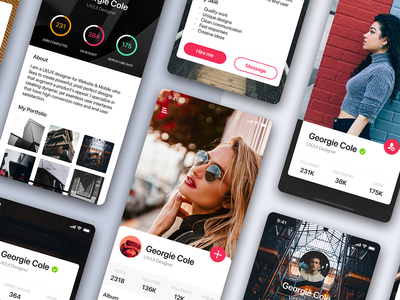 配置文件移动 UI 工具包(Profile mobile UI Kit)