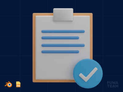 项目 - 3D 设计思维插图（正面）(Project - 3D Design Thinking Illustration (front))