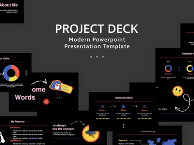 项目的PowerPoint演示模板(Project PowerPoint Presentation Template)