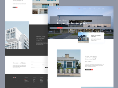 物业登陆页面(Property Landing Page)