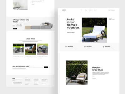家具登陆页面(Furniture Landing Page)