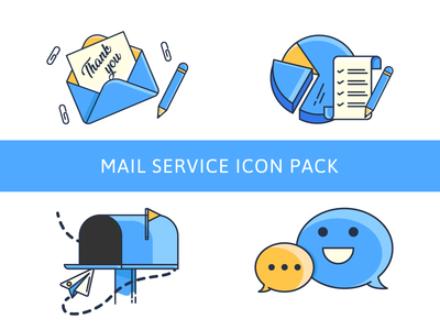 邮件服务图标包(Mail Service Icon Pack)