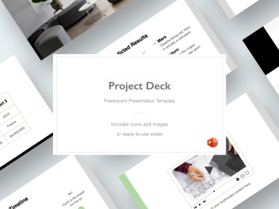 项目甲板 - 终极演示模板(Project Deck - Ultimate Presentation Template)