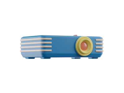投影仪3D图标(Projector 3D Icon)