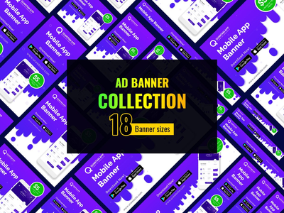 广告横幅集合 - Google adsense 大小(Ad Banner Collection- Google adsense Size)