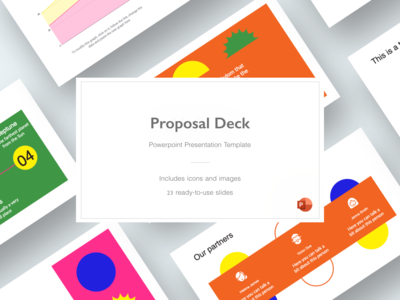 提案甲板 - 终极演示模板(Proposal Deck - Ultimate Presentation Template)