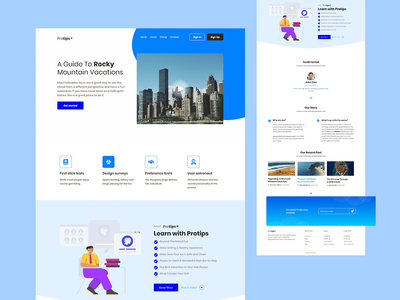 提示登陆页面(Protips Landing Page)