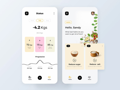 健康的应用概念(Healthy App Concept)