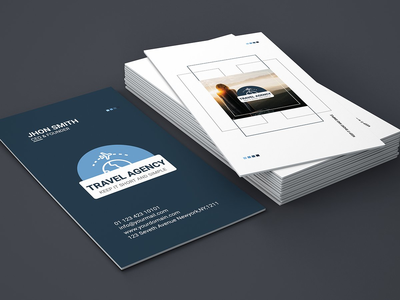 旅行社名片(Travel Agency Business Card)