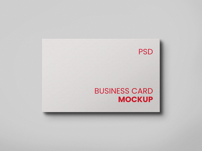 PSD名片样机(PSD Business Card Mockup)