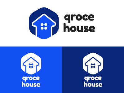 Qroce House标志设计(Qroce House Logo Design)