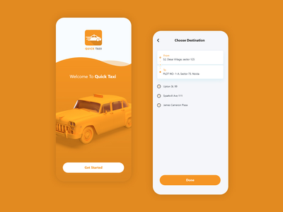 快速出租车应用程序(Quick Taxi App)