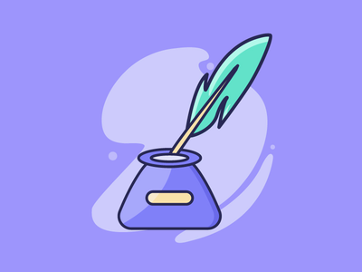 羽毛笔墨水(Quill feather ink)