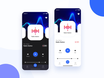 电台应用程序用户界面(Radio App UI)