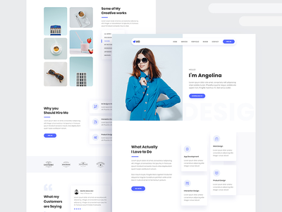 个人作品集、简历和简历网站(Personal Portfolio, CV & Resume Website)