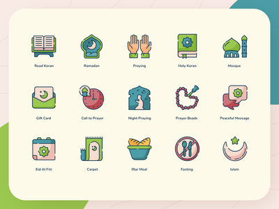 斋月填充线第 1 卷(Ramadan Filled Line Vol 1)