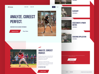 Rapsodo 认证主页重新设计(Rapsodo Certified Homepage Redesign)