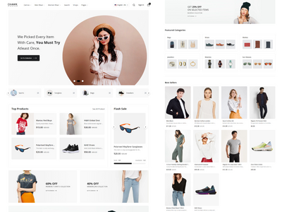 React Next 生活方式电子商务模板(React Next Lifestyle Ecommerce Template)